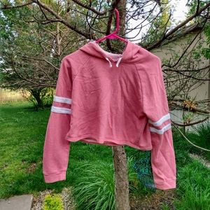 Bozzolo Cropped Hoodie Sweatshirt  L